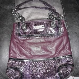 Vera wang purse metal chain straps